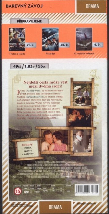 Barevný závoj/ The Painted Veil (DVD)