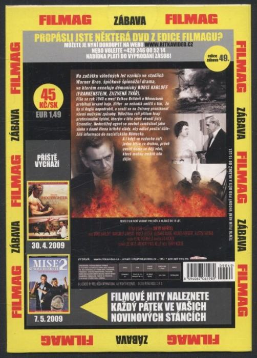 Skrytý nepřítel/ British Intelligence (DVD)