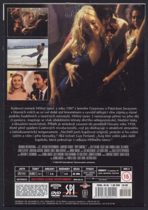 Hříšný tanec 2/ Dirty Dancing: Havana Nights (DVD)