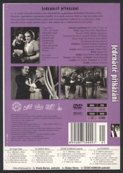 Jedenácté přikázání (DVD)