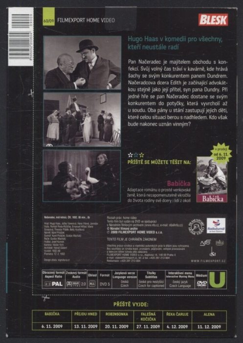 Načeradec král kibiců (DVD)