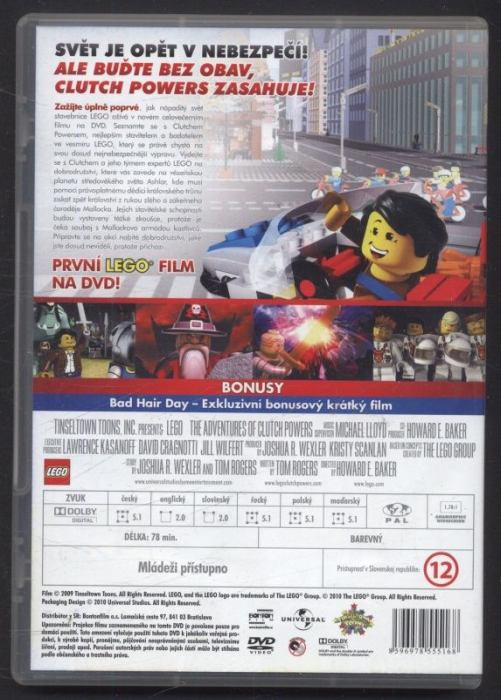 LEGO: Clutch Powers zasahuje (DVD)