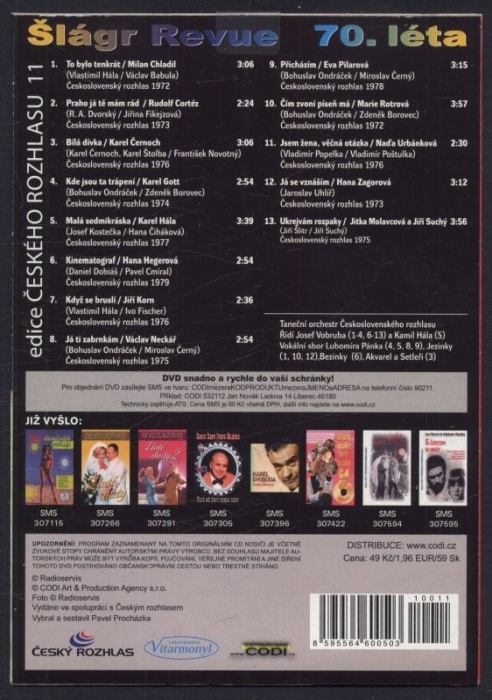 Šlágr Revue - 70. léta (CD)