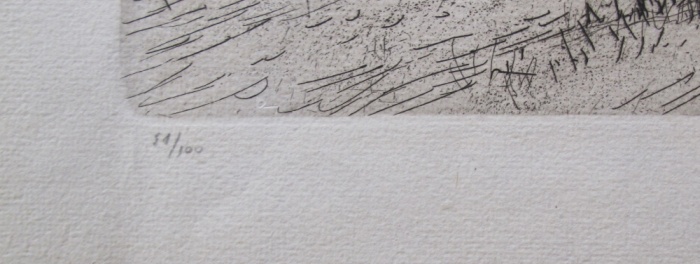 Bohuslav Knobloch - Před bouří (lept)