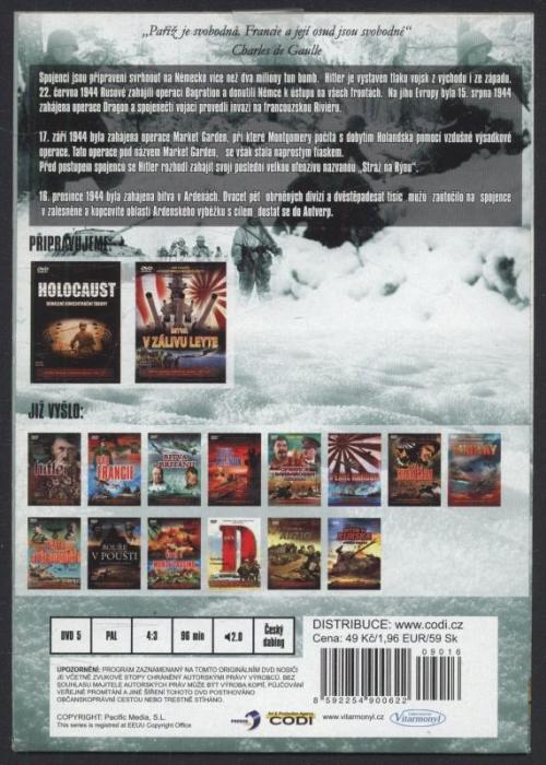 Bitva v Ardenách - Agónie a konec třetí říše (DVD)