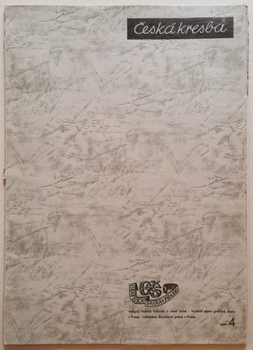Česká kresba 1, 2, 3, 4 (Soubor kreseb ze sbírky Moderní galerie v Praze s texty Vojtěcha Volavky)