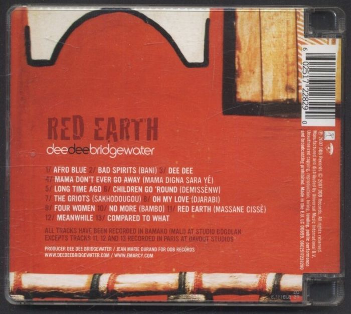 Dee Dee Bridgewater - Red Earth (CD)