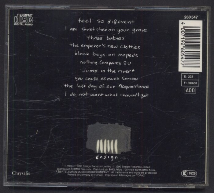 Sinéad O'Connor - I Do Not Want What I Haven't Got (CD)