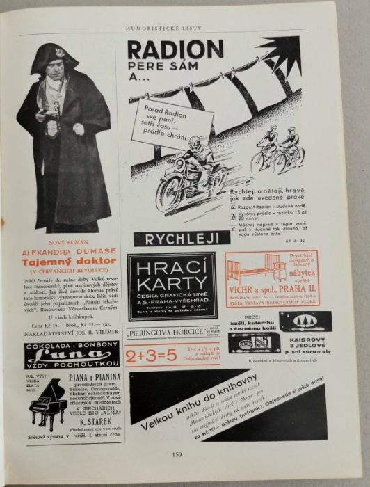 Humoristické listy 1932 (kompletní 75. ročník, vázáno)