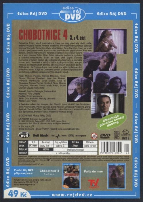 Chobotnice, série 4 : 3. a 4. část (DVD)