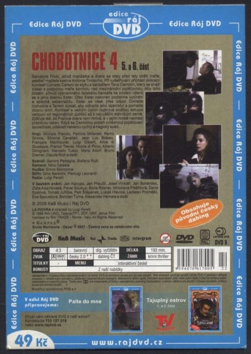 Chobotnice, série 4 : 5. a 6. část (DVD)