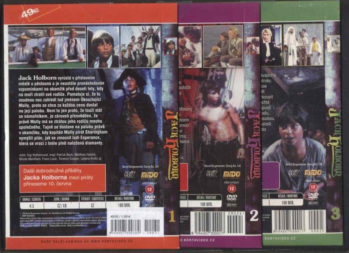 Jack Holborn 1, 2, 3 (3DVD)