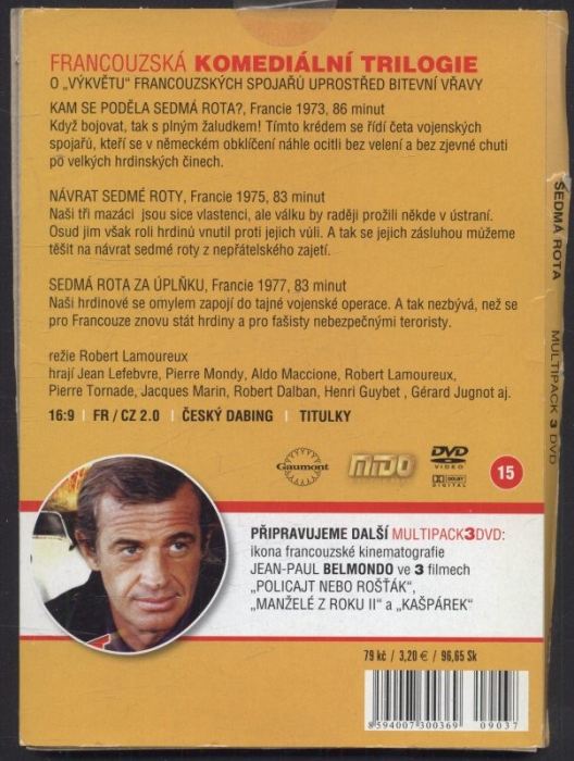 Kam se poděla sedmá rota, Návrat sedmé roty, Sedmá rota za úplňku (3DVD)