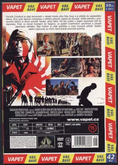 Návrat od řeky Kwai (DVD)