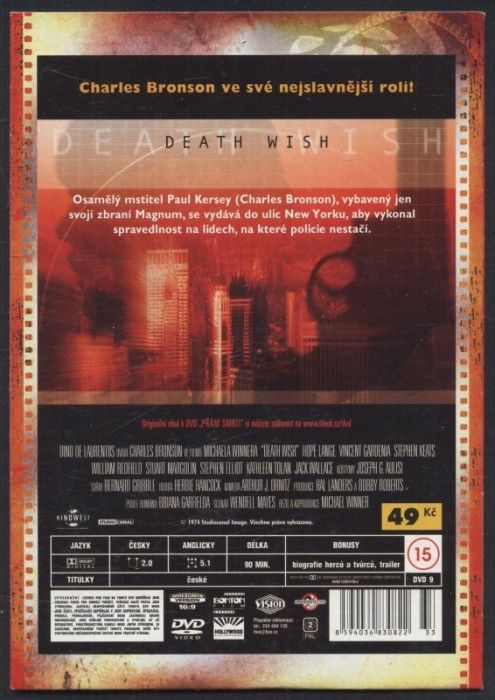 Přání smrti (DVD)