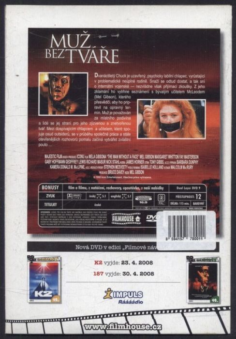 Muž bez tváře (DVD)