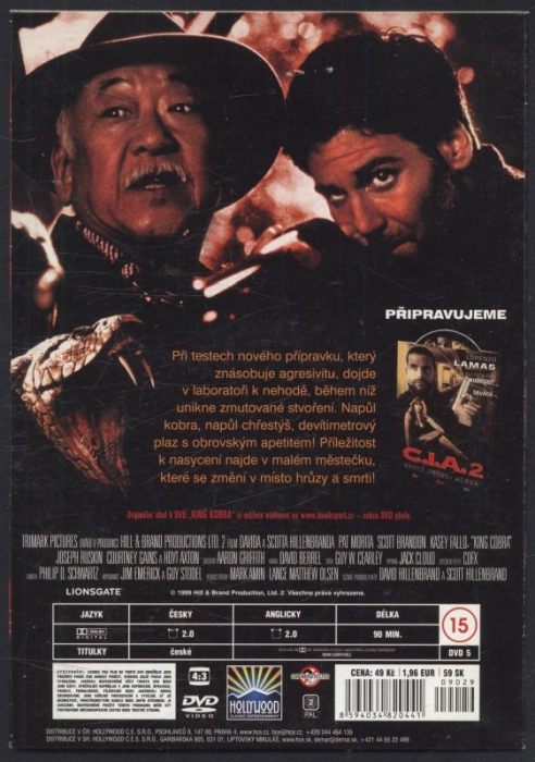 Královská kobra / King Cobra (DVD)
