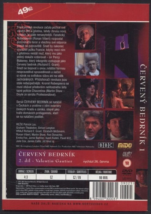 Červený Bedrník - 2. díl : Valentin Gautier (DVD)