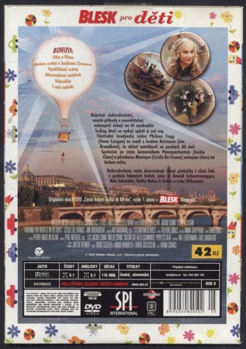 Cesta kolem světa za 80 dní (DVD)