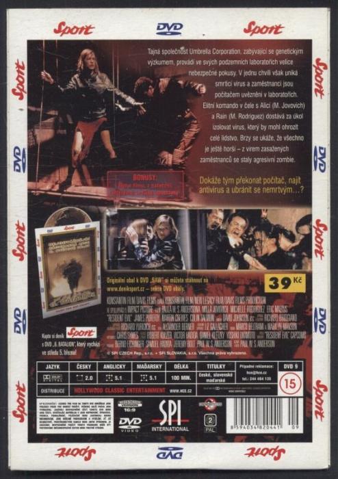 Resident Evil (DVD)