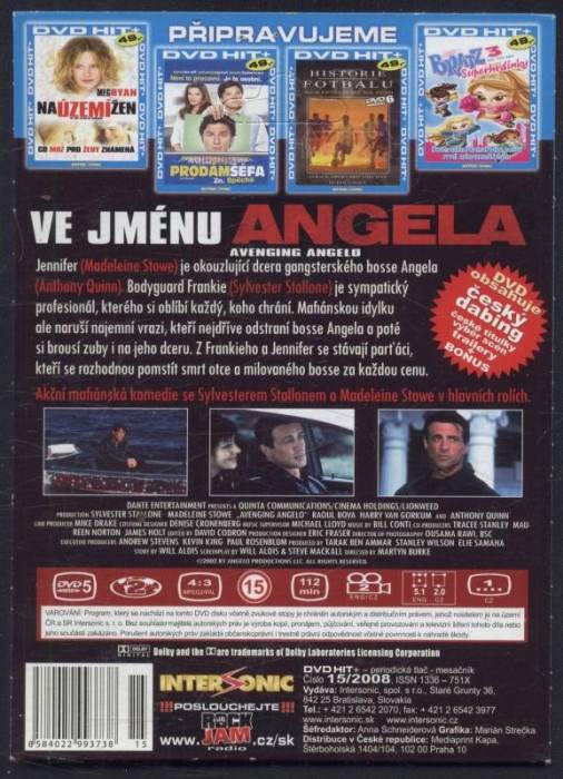 Ve jménu Angela (DVD)