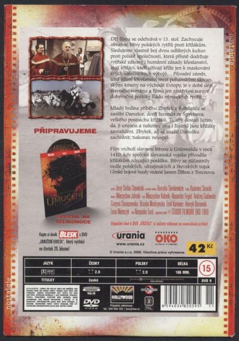 Křižáci (DVD)