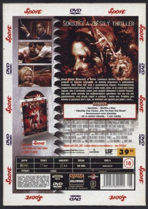 Saw: Hra o přežití (DVD)