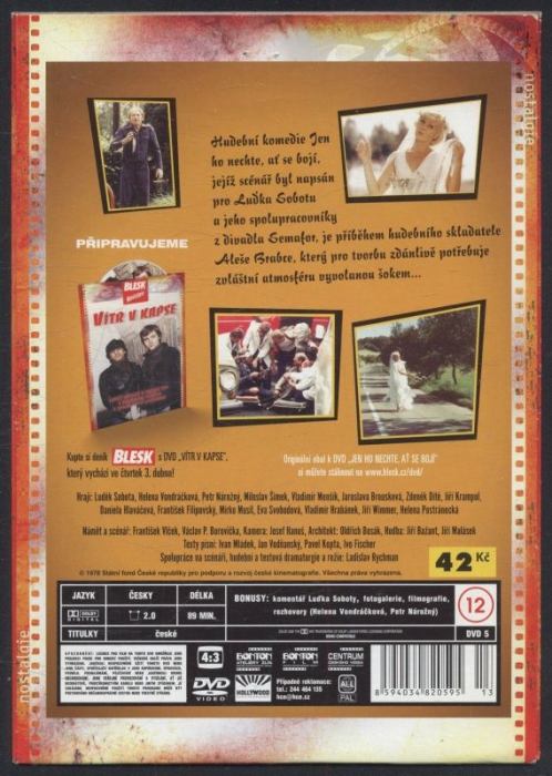 Jen ho nechte, ať se bojí (DVD)