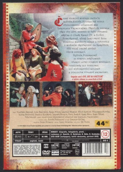 Noc na Karlštejně (DVD)