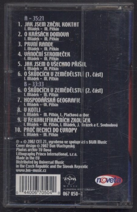 Milan Pitkin - V country estrádě (... A vo vo vo tom to je!) (MC)
