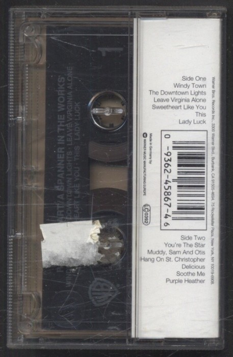 Rod Stewart - A Spanner In The Works (MC)