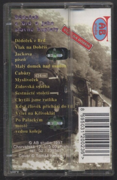 Vlak na Dobříš - Dědeček z Brd a jeho slavné kuplety 1 (MC)