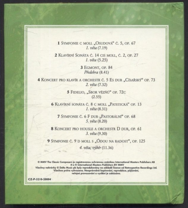 Ludwig van Beethoven - Duch svobody (CD)
