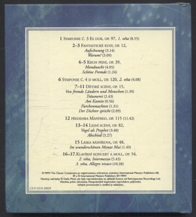 Robert Schumann - Poezie a romance (CD)