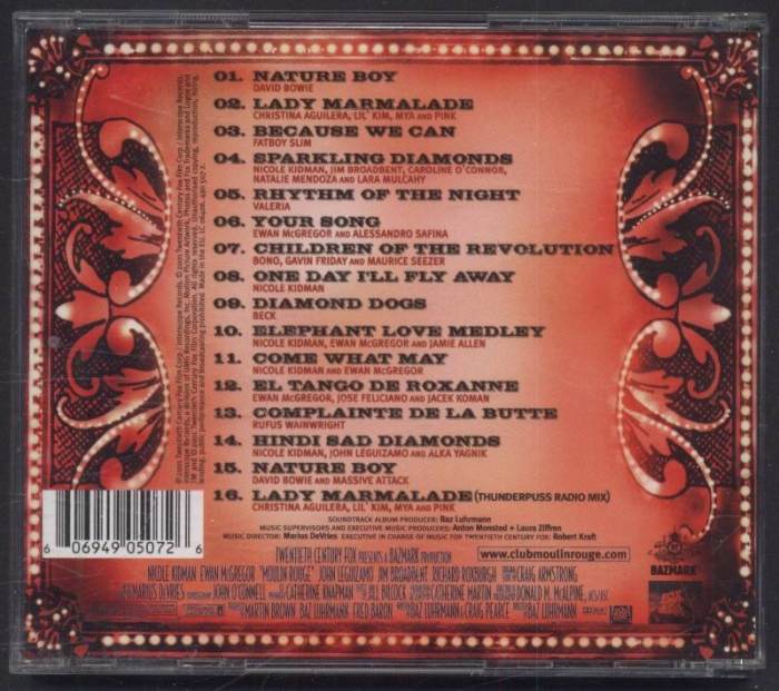 Various - Moulin Rouge - Music From Baz Luhrmann's Film (CD)