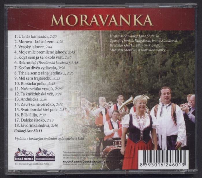Moravanka - Moravanka : Zlatá deska české muziky (CD)