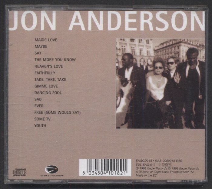 Jon Anderson - The More You Know (CD)