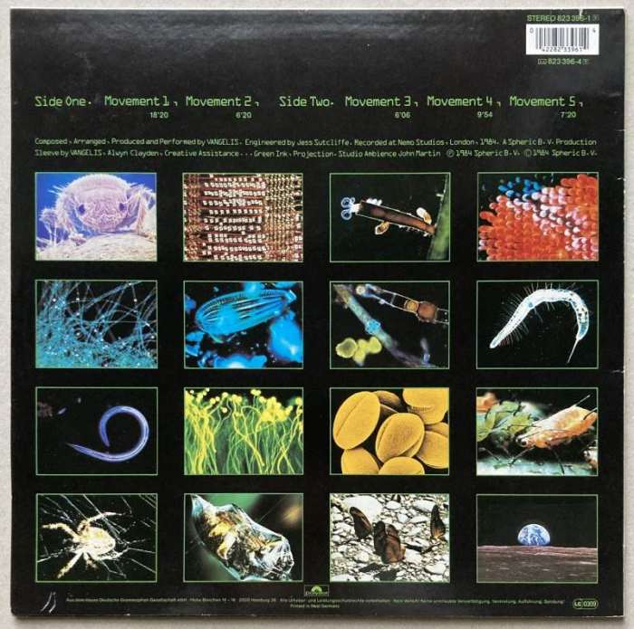 Vangelis - Soil Festivities (LP)