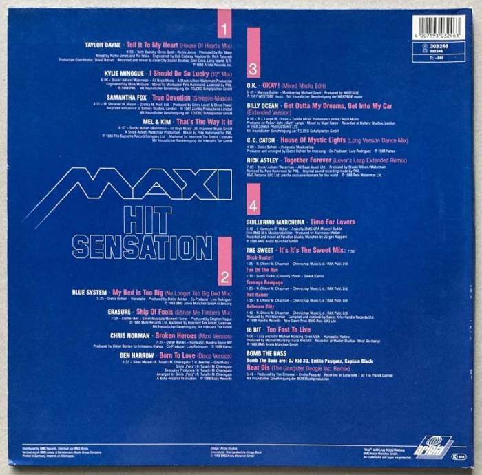 Various - Maxi Hit Sensation - Das Maxi Power Doppelalbum (2LP)