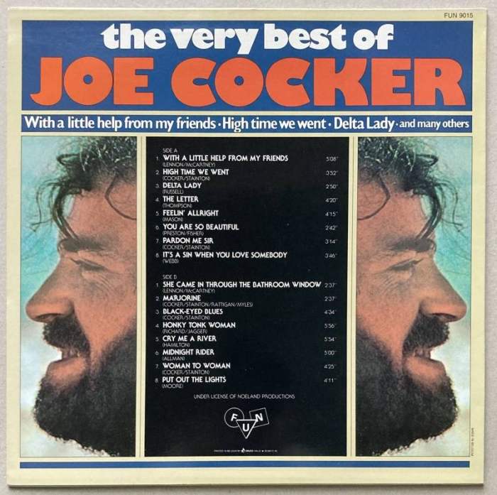 Joe Cocker - The Very Best Of Joe Cocker (LP)