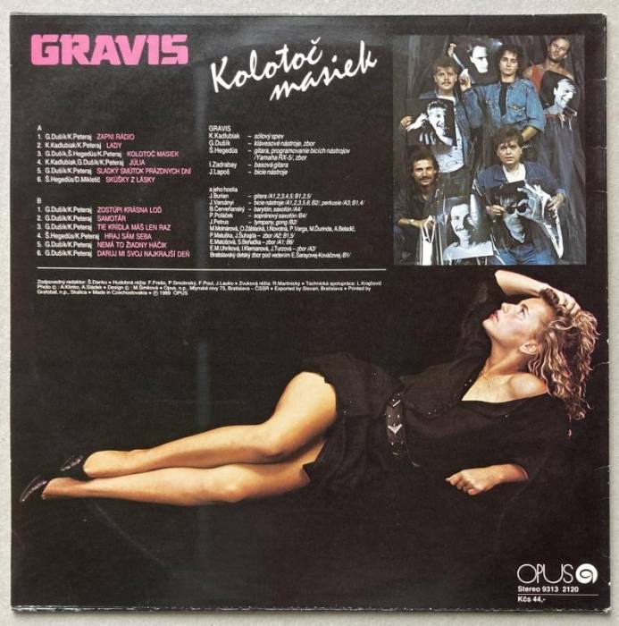 Gravis - Kolotoč masiek (LP)