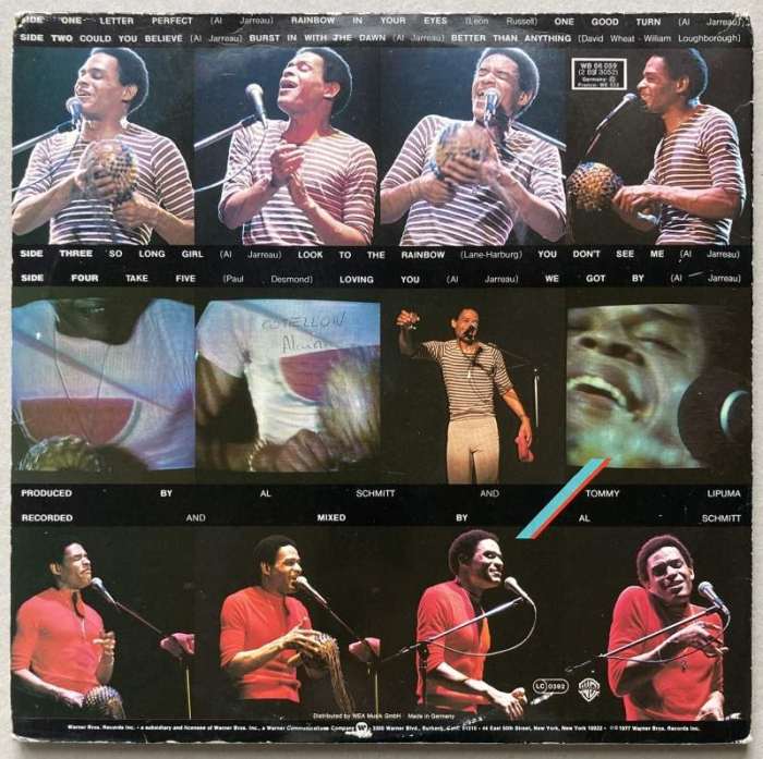 Al Jarreau - Look To The Rainbow - Live In Europe (2LP)