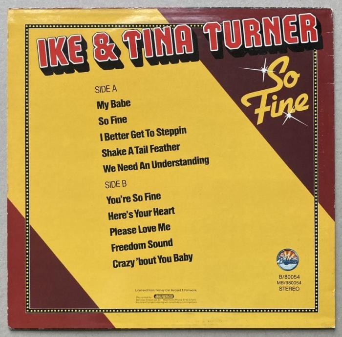 Ike & Tina Turner - So Fine (LP)