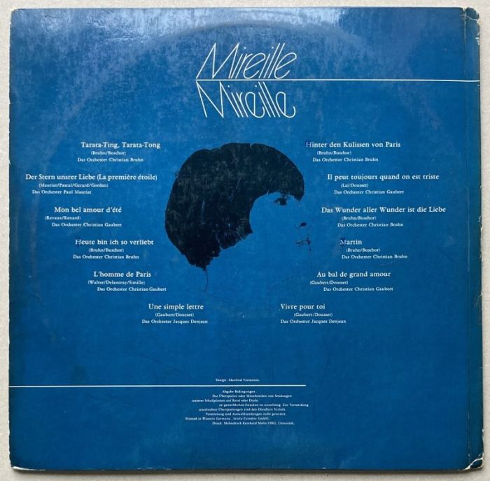 Mireille - Mireille (LP)
