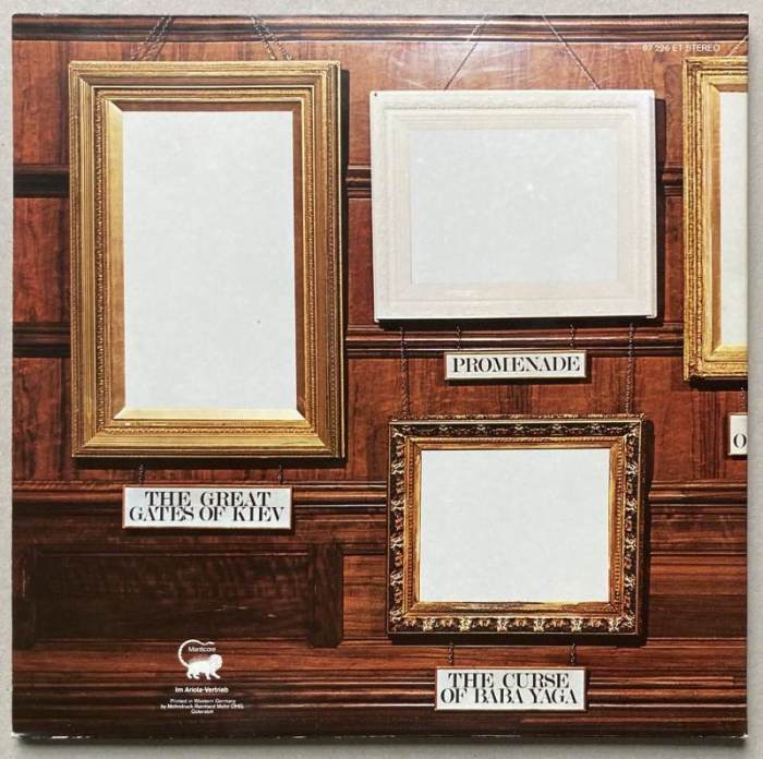 Emerson, Lake & Palmer - Pictures At An Exhibition (LP)