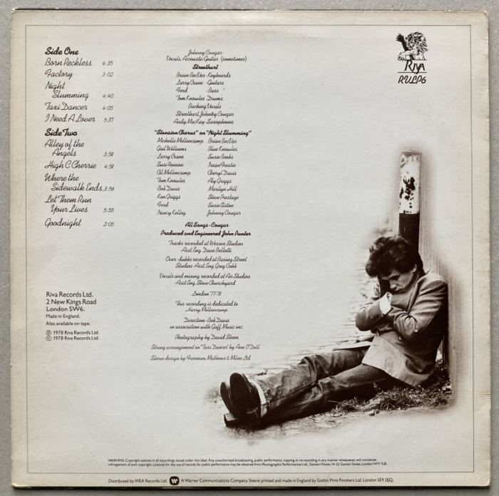 Johnny Cougar - A Biography (LP)