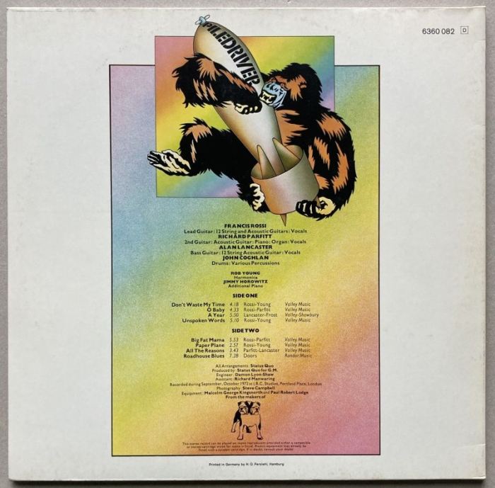Status Quo - Piledriver (LP)