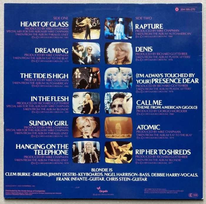 Blondie - Blondie's Hits (LP)