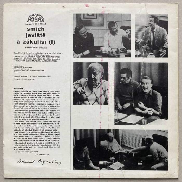 Various - Smích jeviště a zákulisí (LP)
