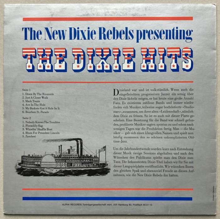 The New Dixie Rebels - The Dixie Hits (LP)